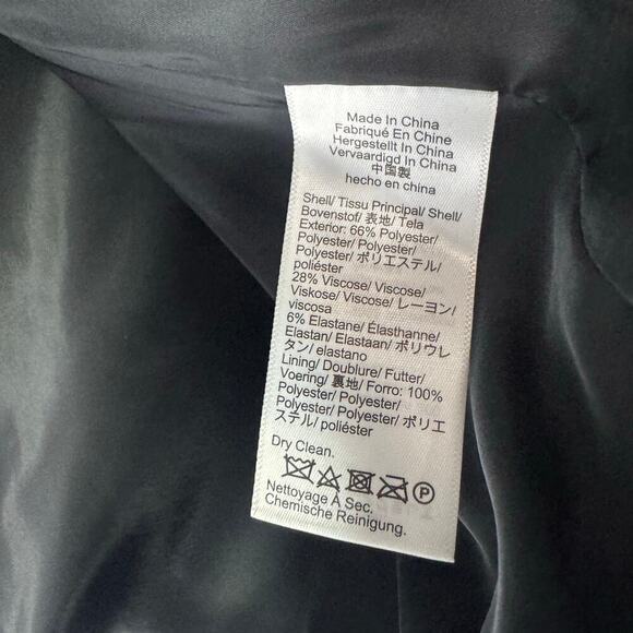 J. Crew Regent Blazer In Four-Season Stretch Black Size 20 NWT - Picture 11 of 15